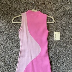 Knit sleeveless dress